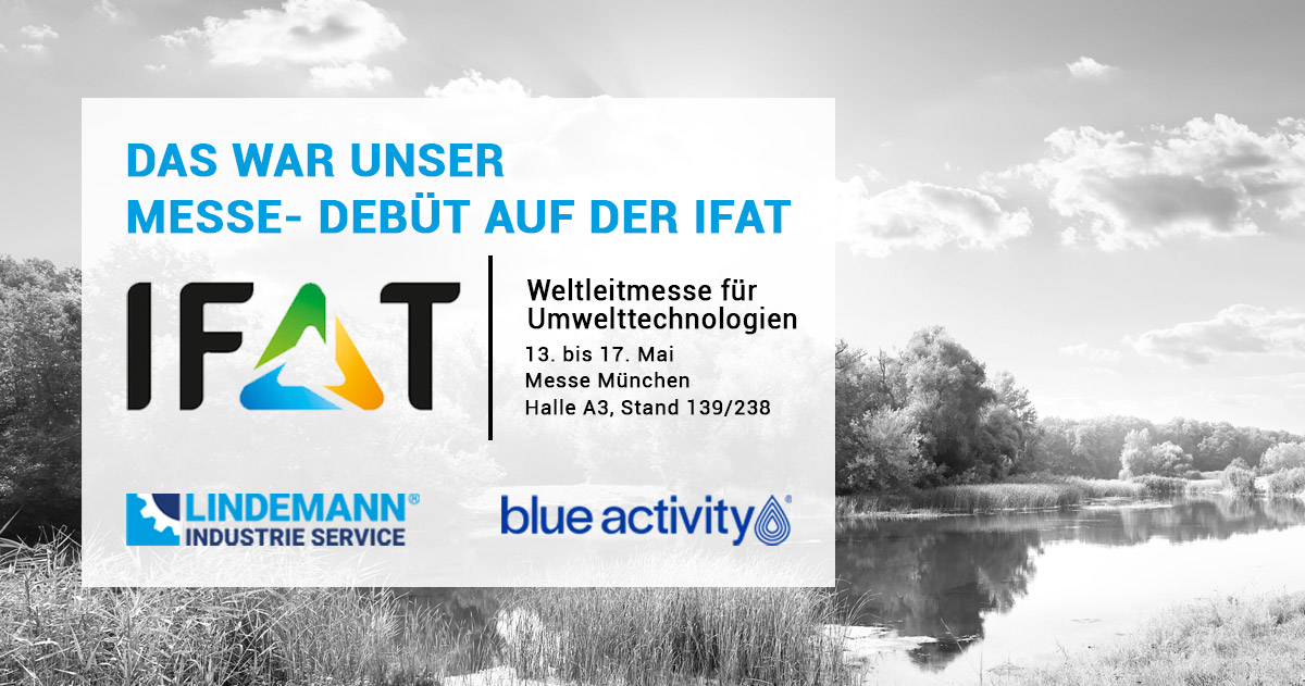 Das war unser Messe- Debüt auf der IFAT